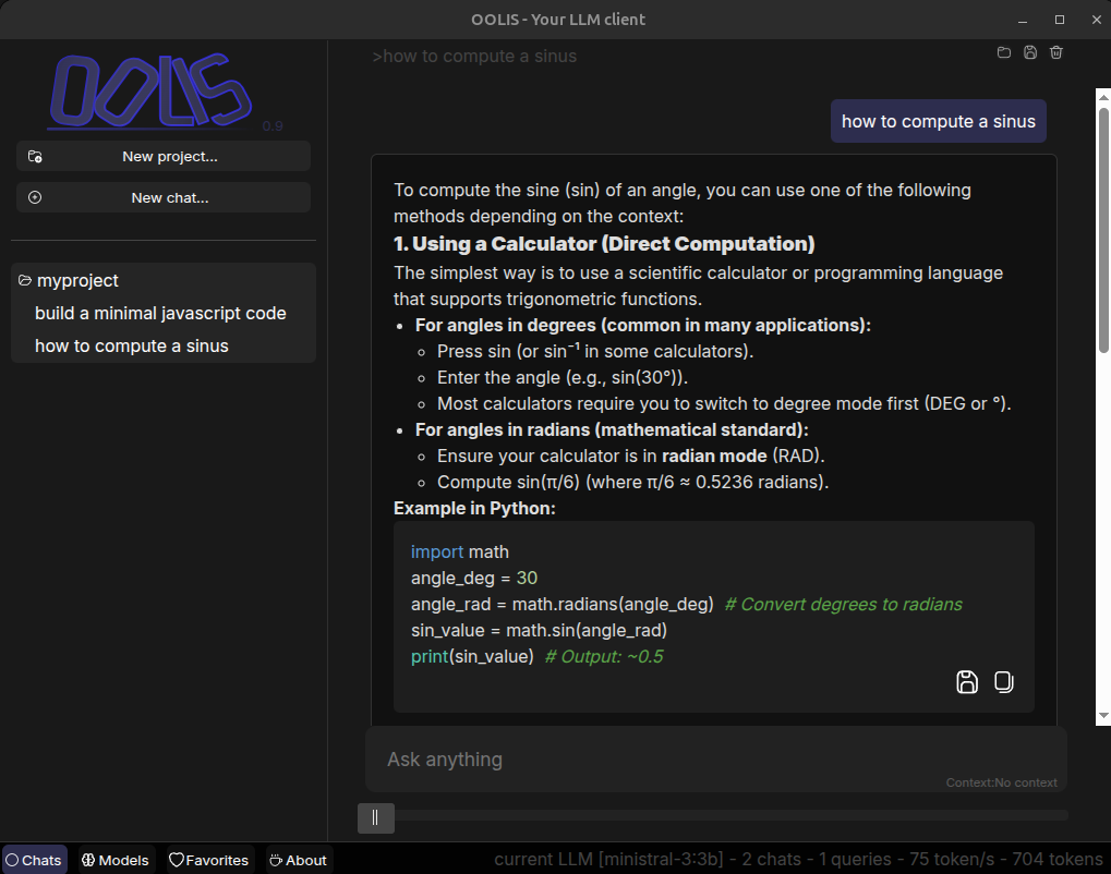 OOLIS Client